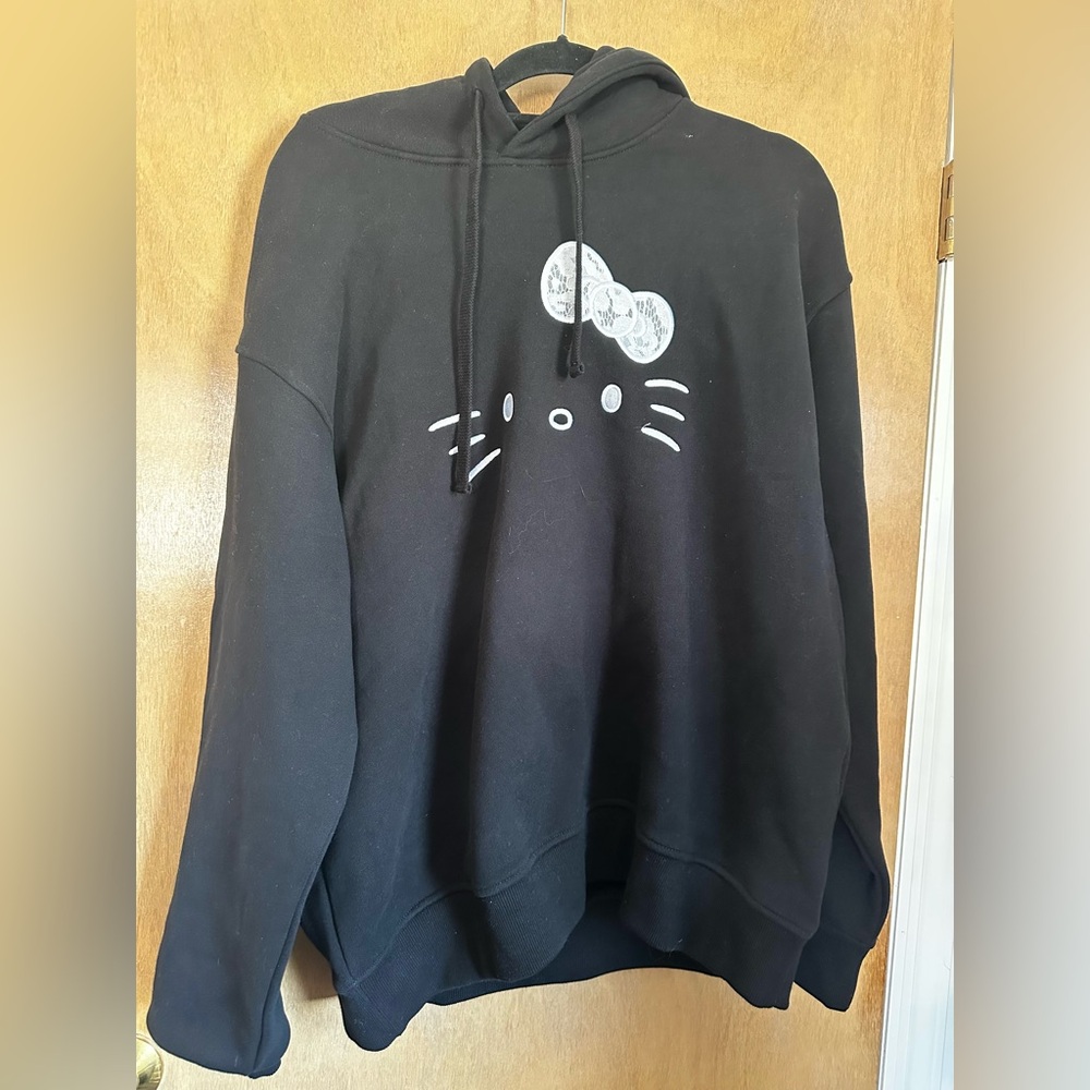Black Hello Kitty Hoodie